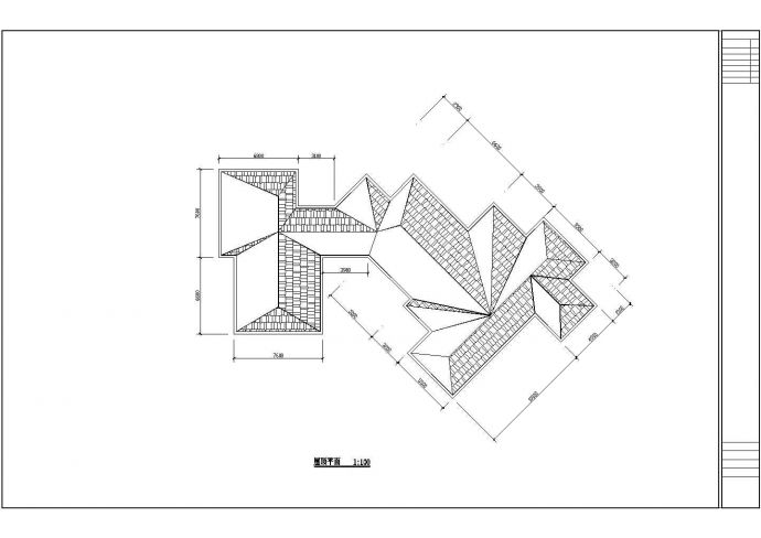 南京某科技会馆全套建筑设计cad图(含屋顶西立面图，总平面图)_图1
