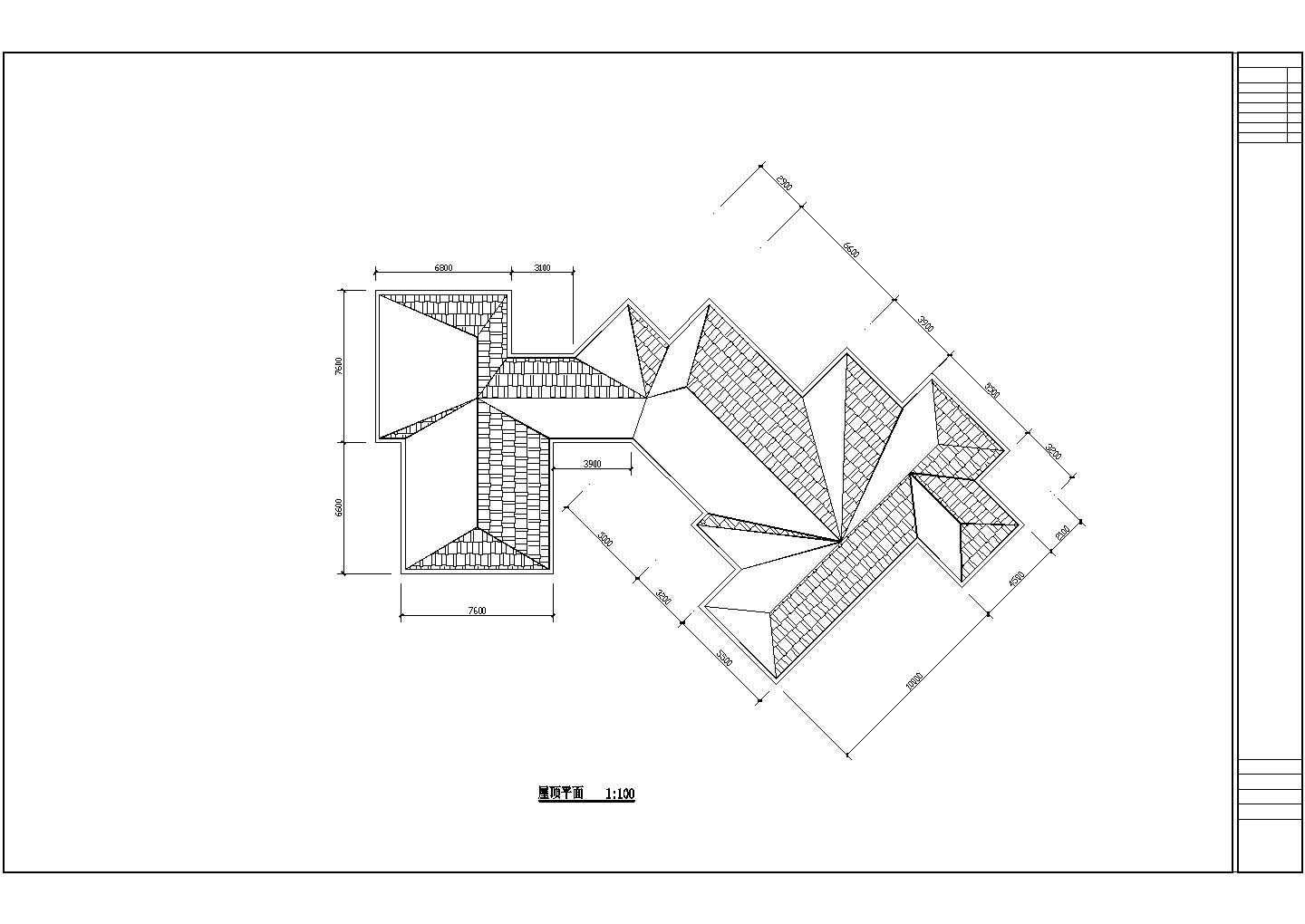 南京某科技会馆全套建筑设计cad图(含屋顶西立面图，总平面图)