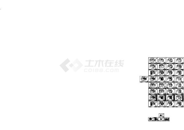 [武汉]三层别墅装修设计CAD详图-图一