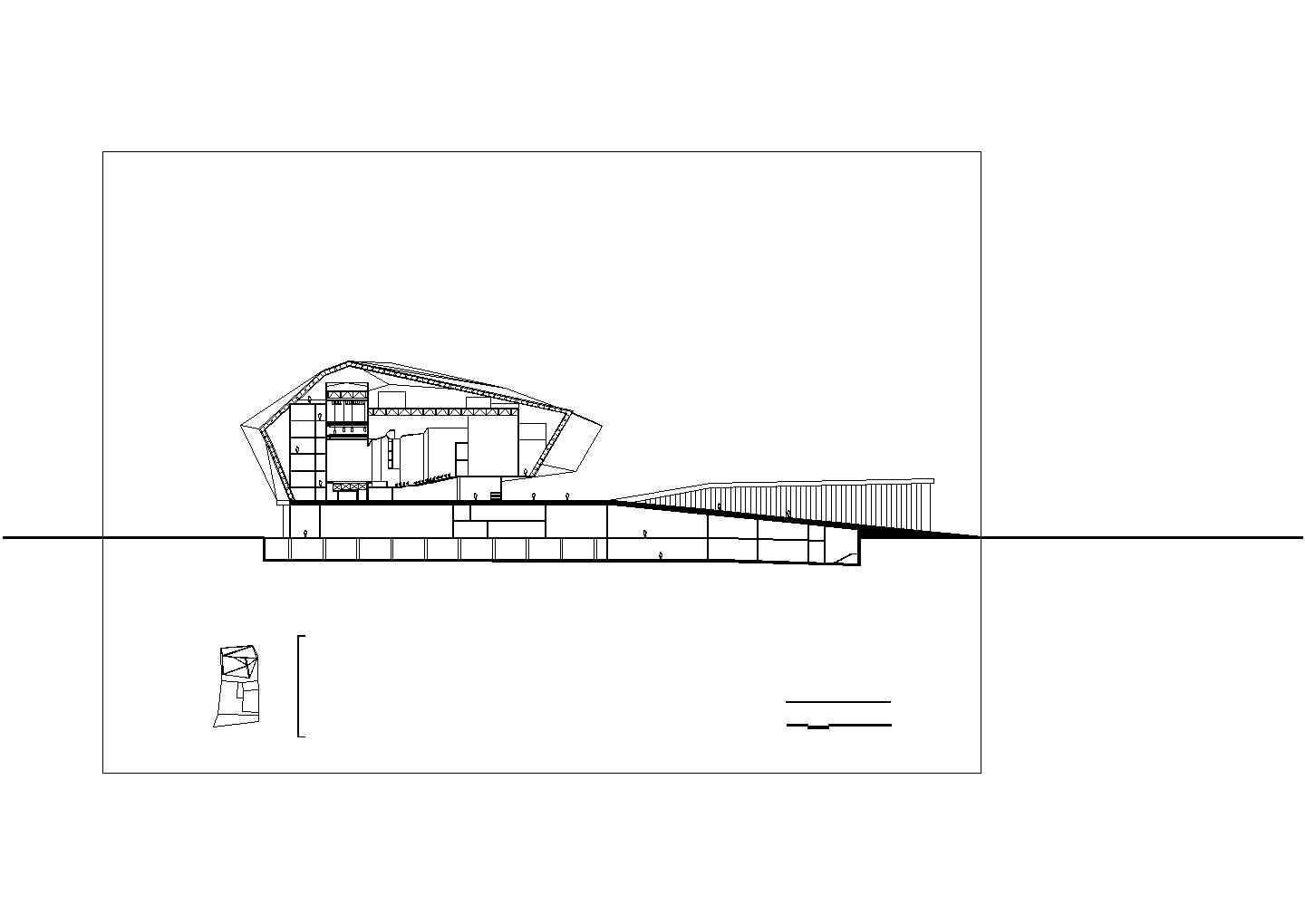 [云南]某工人文化宫CAD建筑设计方案
