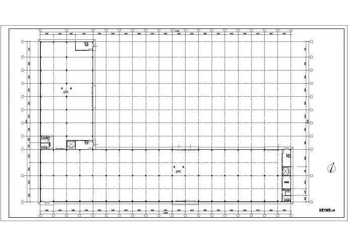 某厂房建筑方案CAD设计图（含效果图）_图1