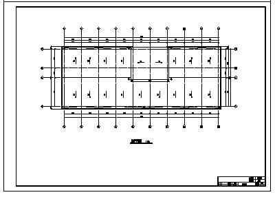 办公楼设计_某市六层公司办公楼建筑施工cad图(含计算书，毕业设计)-图一