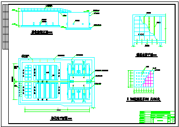 400t_h给水厂工艺全套cad设计施工图-图二