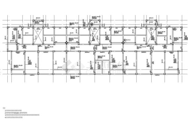 [浙江]6层框架结构住宅楼土建工程量计算及预算书(含施工图纸)-图二