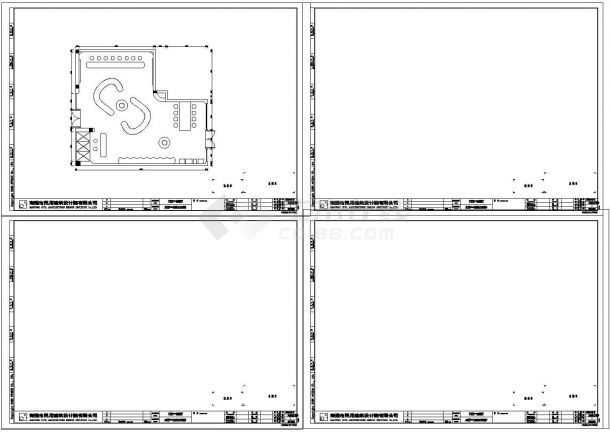 某市中心苹果旗舰店CAD室内设计装修图-图二