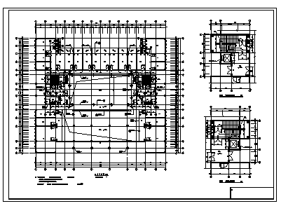 2万平米某8层办公楼建筑设计cad图(含计算书，毕业设计)_图1