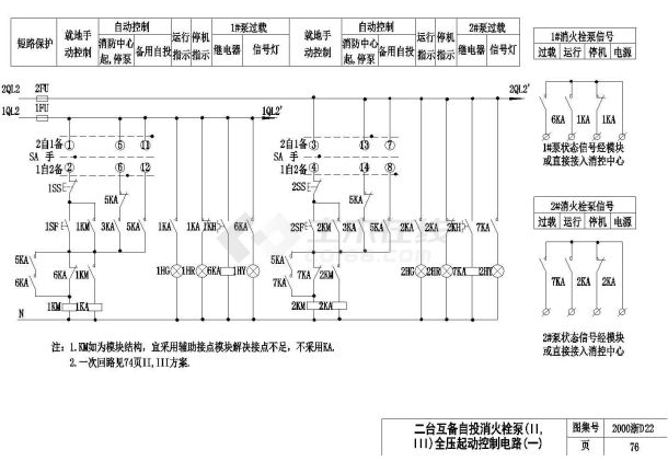 设备控制器_2000浙D22-两台消火栓泵-图一