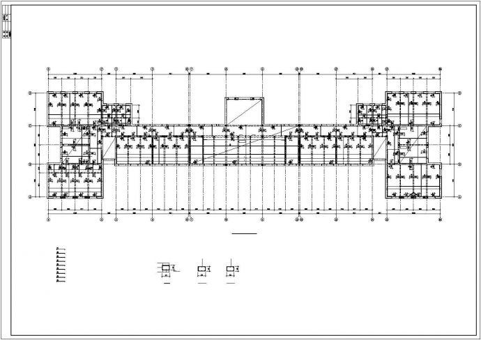 5层砖混结构学校结构设计施工图_图1