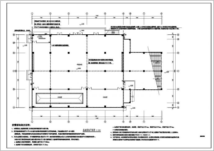 7246平米四层小学教学楼电气施工图纸_图1