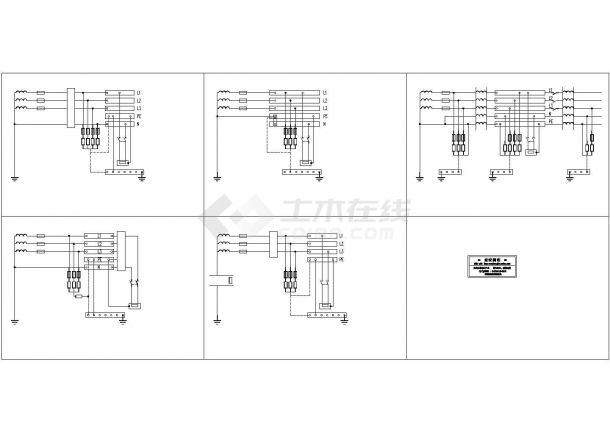 经典建筑工程防雷接地系统设计cad电气原理图纸（甲级院设计）-图一