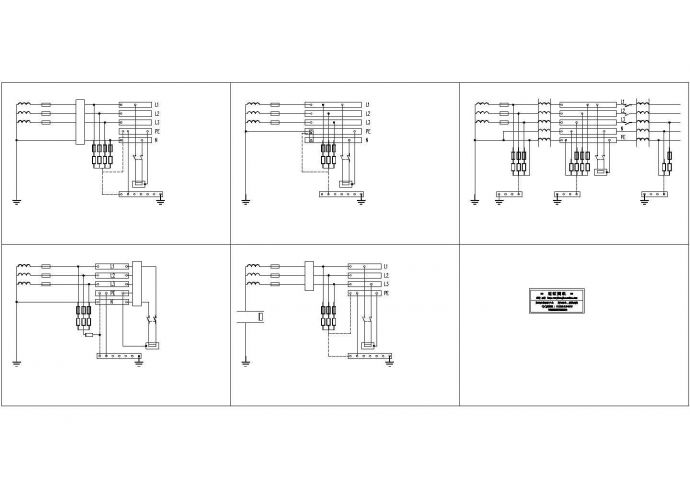 建筑工程防雷接地系统电气图纸_图1