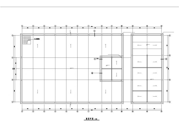某地冷库建筑设计CAD图纸（共5张）_图1