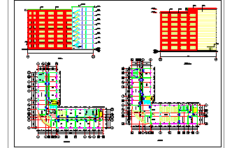 10441.17平米八层框架办公楼毕业设计（计算书、建筑、结构图）-图二