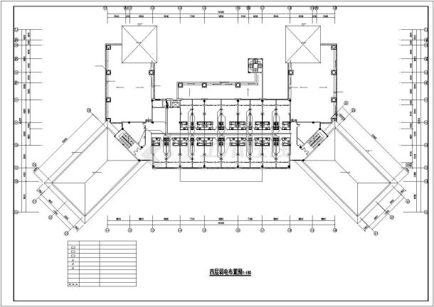 青岛市某大型会所电气设计CAD布置图-图一