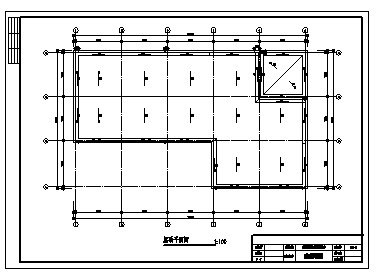 厂房设计_某六层工业厂房建筑施工cad图，含毕业设计-图一