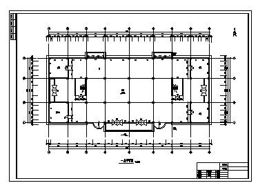 商场设计_某市六层框架结构商场建筑施工cad图纸_图1