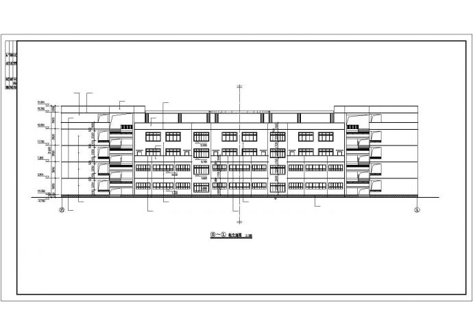 某市国际学校全套教学建筑方案设计施工CAD资料_图1