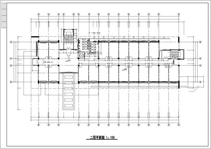 某市国际学校行政办公楼全套建筑设计施工CAD资料_图1