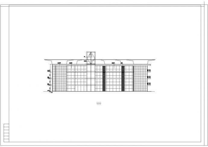 某市国际幼儿园全套建筑设计施工CAD资料_图1