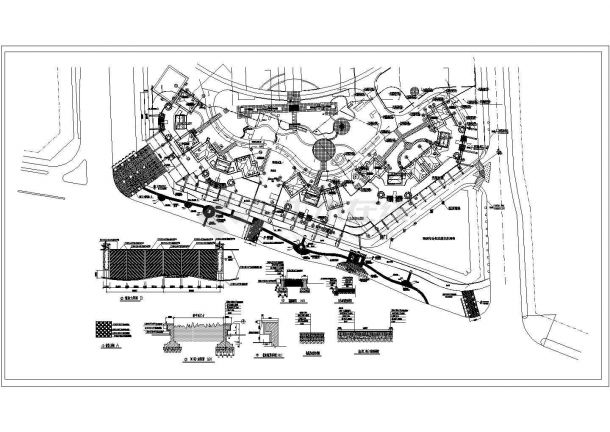 某世纪村CAD建筑设计总平面图纸-图一