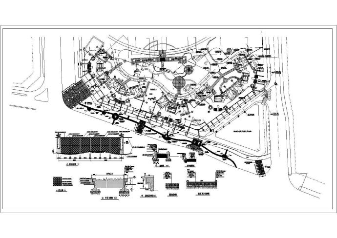 某世纪村CAD建筑设计总平面图纸_图1