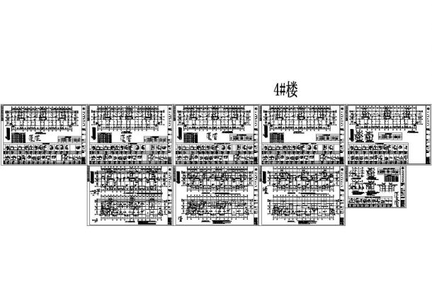 某高层混凝土剪力墙住宅楼结构设计cad全套施工图（甲级院设计）-图二