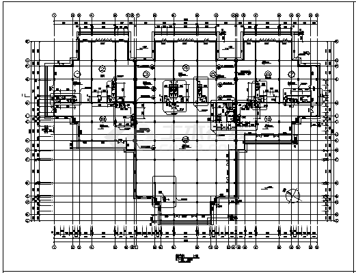 6871平方米二层带阁楼框架结构绿岛园北美风情别墅建筑施工cad图，十一张-图二