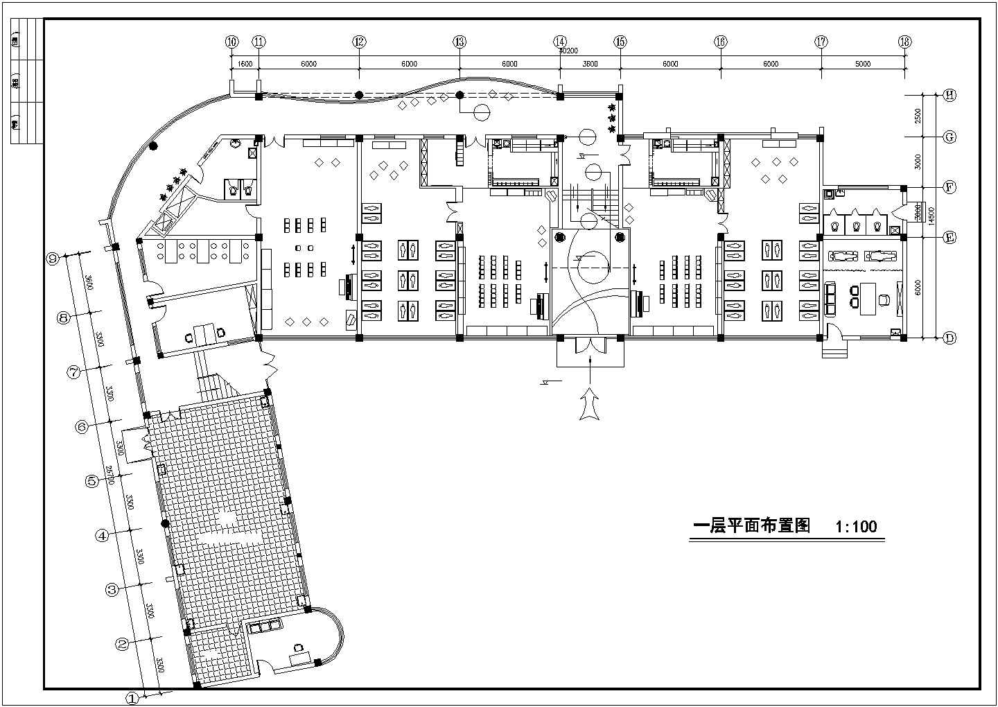 浙江某西式别墅建筑施工设计CAD全套图纸