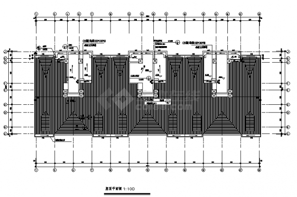 住宅楼设计_某十三层带地下室框架剪力墙结构住宅楼全套建筑施工cad图，含清单造价-图二