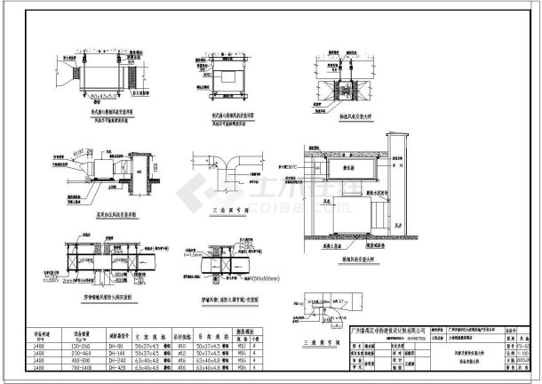 [广东]酒店工程暖通验收施工图-图一