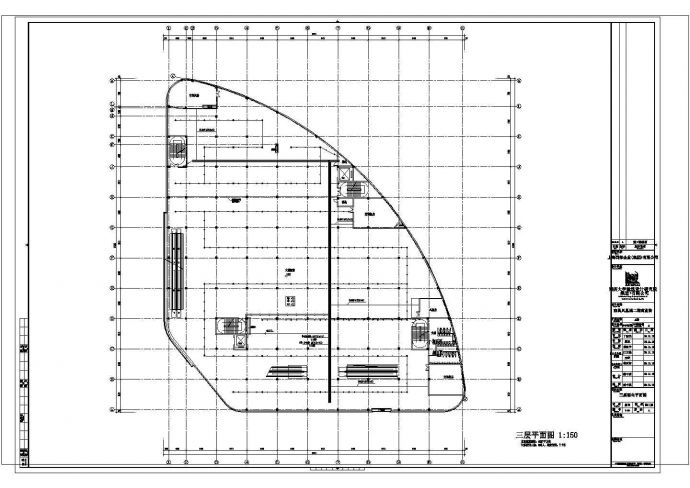 南昌凤凰城二期商业街A楼地下一层平时平面建施cad图纸_图1
