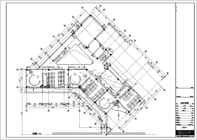 幼儿园建筑CAD扩初图纸_图1