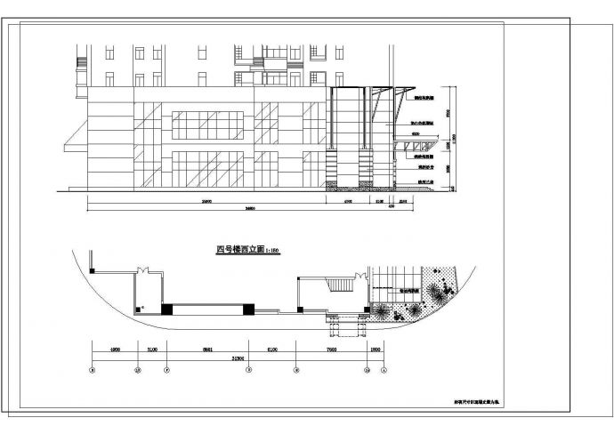 某花园商业街规划设计cad全套施工图（含单体设计，15张图）_图1