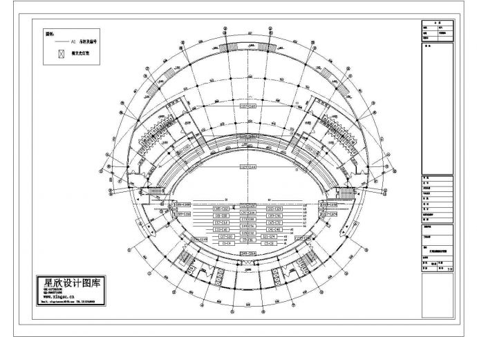 舞台照明电气设计CAD施工图_图1