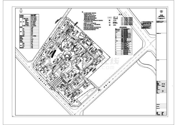 江西省二类高层旧城区改造项目全套电气图纸（建筑物防雷）-图二