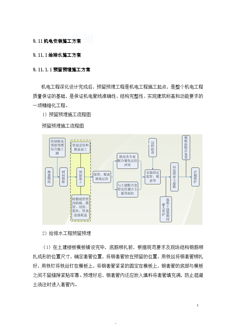 大型数据中心机电安装施工方案 120页