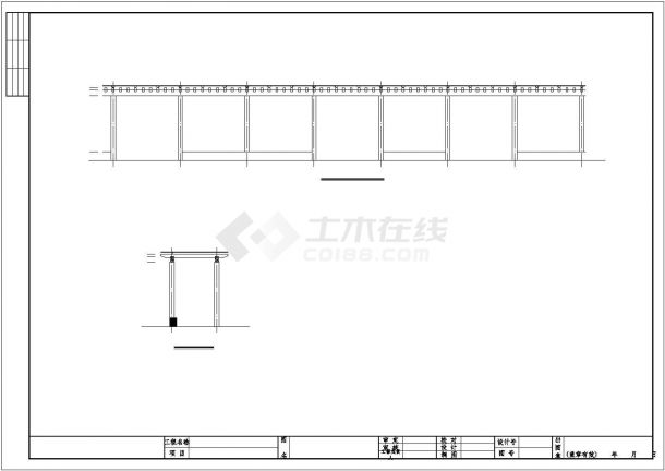 镇海区向辰园规划改造设计cad全套景观施工图（含施工说明）-图一