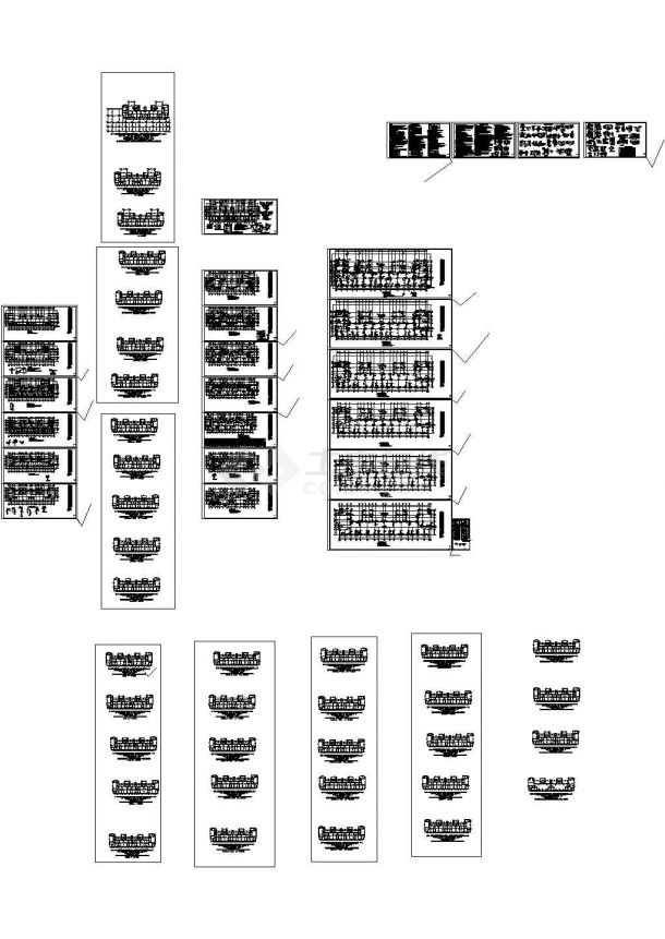 8度百米一级剪力墙塔式住宅-图一