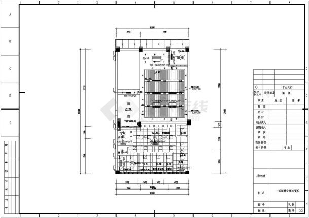 办公楼设计_[江西]某二层商业办公楼多联机空调系统设计施工图 cad图纸-图二