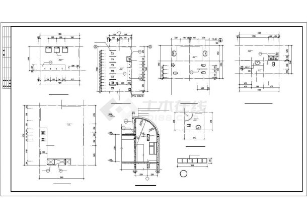 某三层框架结构幼儿园教学楼设计cad全套建筑施工图（甲级院设计）-图二