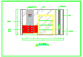 二层花园小别墅装修设计CAD图-图二