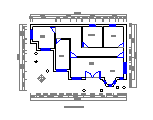 三层蒙古别墅装修设计CAD图-图一