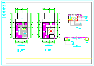 某地四层别墅设计CAD参考图-图二