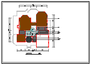 一套别墅内装饰设计CAD施工图