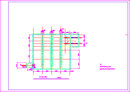 某600立方米每天屠宰鹅废水处理工程cad设计图纸-图二