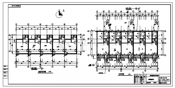 五层带半地室别墅洋房建筑施工cad图（带夹层设计图，共十五张)-图一