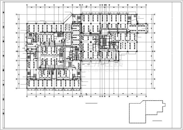 某高层商业综合体通风空调及防排烟系统毕业设计CAD资料-图二