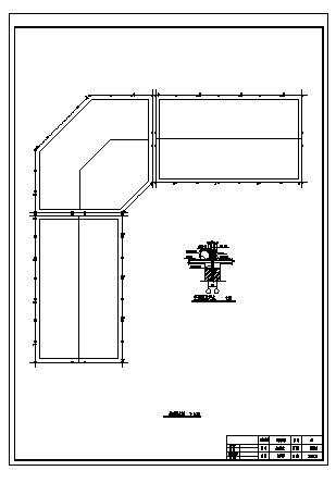 旅馆设计_某市六层框架结构华光旅馆建筑施工cad图(含计算书，毕业设计)-图二