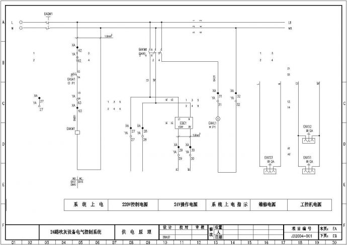 设备控制器_24路吹灰设备电气控制系统_图1
