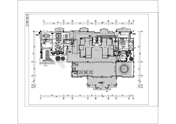 [湖北]知名会所室内装饰电气工程图纸（甲级院设计）-图一